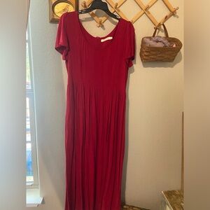 Christy Dawn scarlet dress